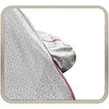PROTEGO All Weather Protection Car Cover for Fiat Linea | Anti Dust, 100% Waterproof, Durable Cover – Triple Stitched Elastic Grip with Mirror Pocket |(Metallic Silver with Red Piping) PROTEGO All Weather Protection Car Cover for Fiat Linea | Anti Dust, 100% Waterproof, Durable Cover – Triple Stitched Elastic Grip with Mirror Pocket |(Metallic Silver with Red Piping)