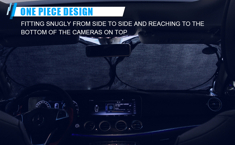 NOVSIGHT Car Sun Shade Front Windshield Block UV Rays