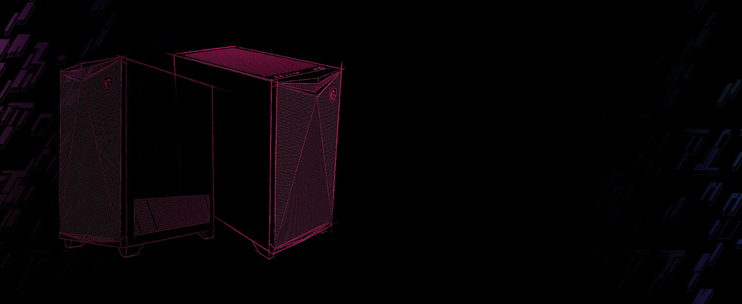 Carcasa para PC para juegos MPG GUNGNIR 300R AIRFLOW