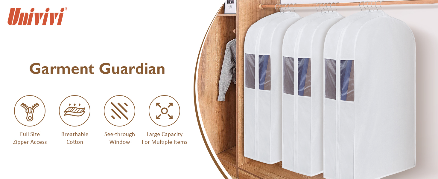 Garment Bags for Hanging Clothes