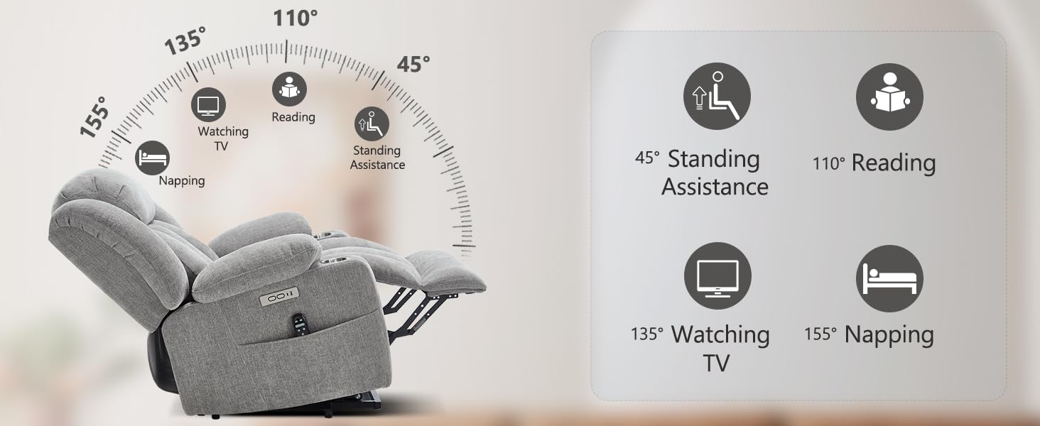 Power Lift Recliner Chair