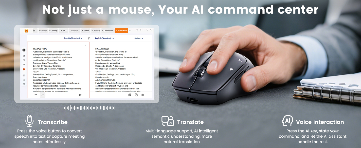 Ai wireless mouse