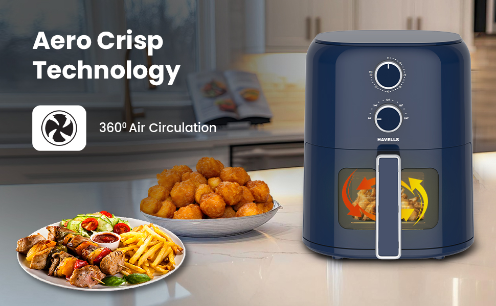 Havell Air Fryer, Brio Air Fryer, Air Fryer,Air Fryer Oven,Air Fry,Air frierAirfryer, Vista