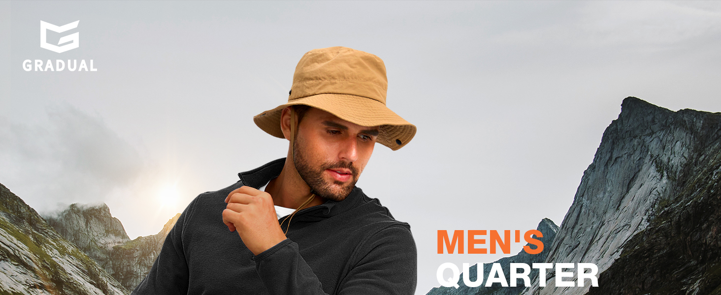 men's quarter zip pullover