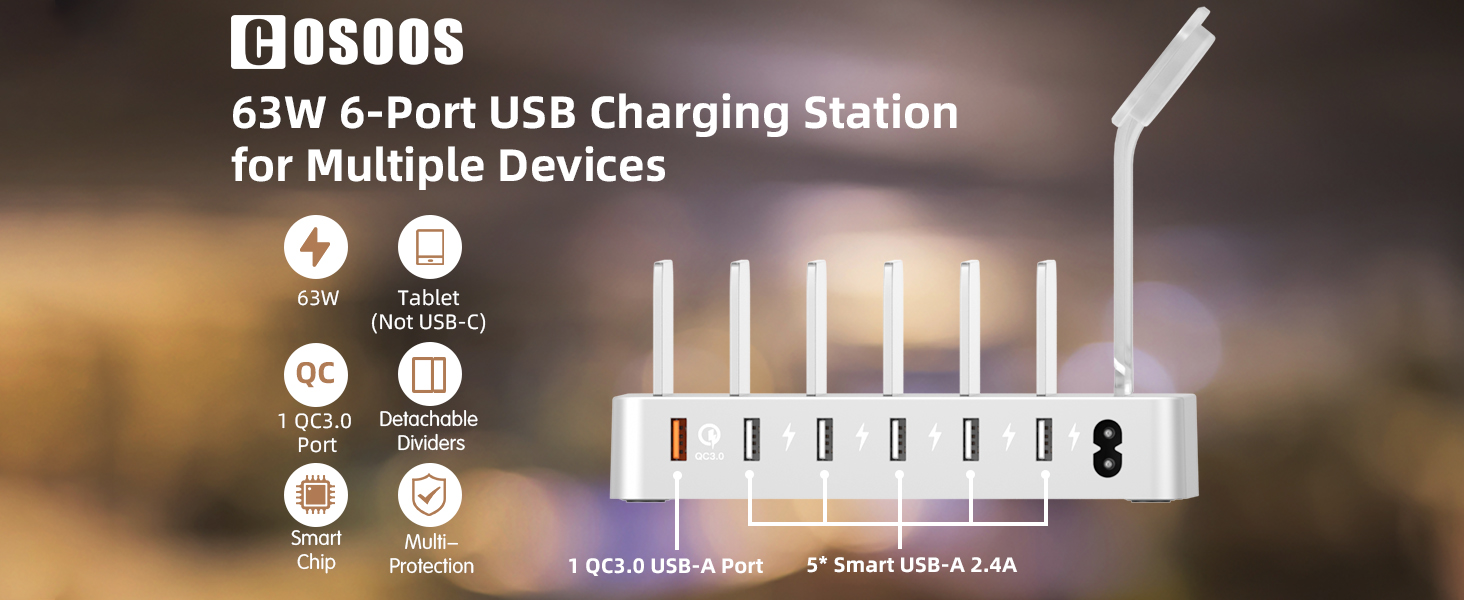 Apple iPad Pro air charger charging station multiple device samsung galaxy tablet usb c charger