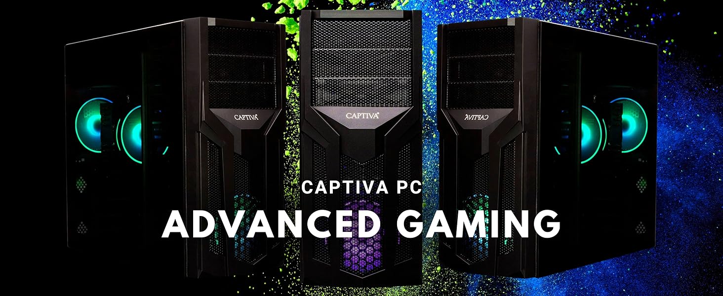 Captiva Advanced Gaming R50 848 Gaming Pc Test www.amazon.de