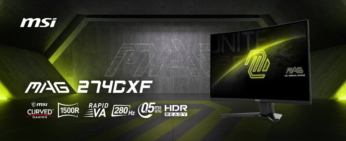 MAG 274CXF Curved Gaming Monitor