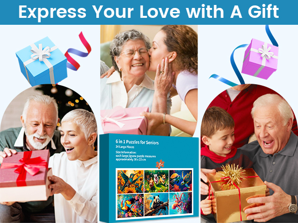 Large Piece Puzzles for Seniors Puzzles