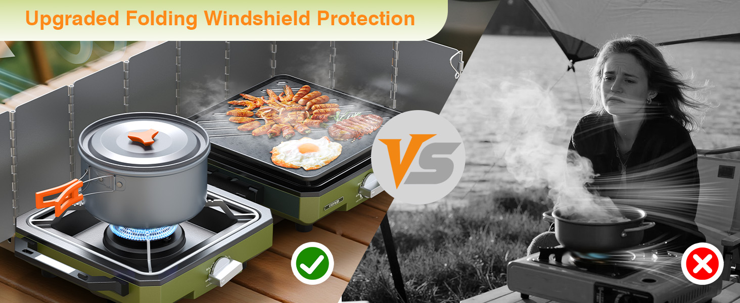 Portable camping stove