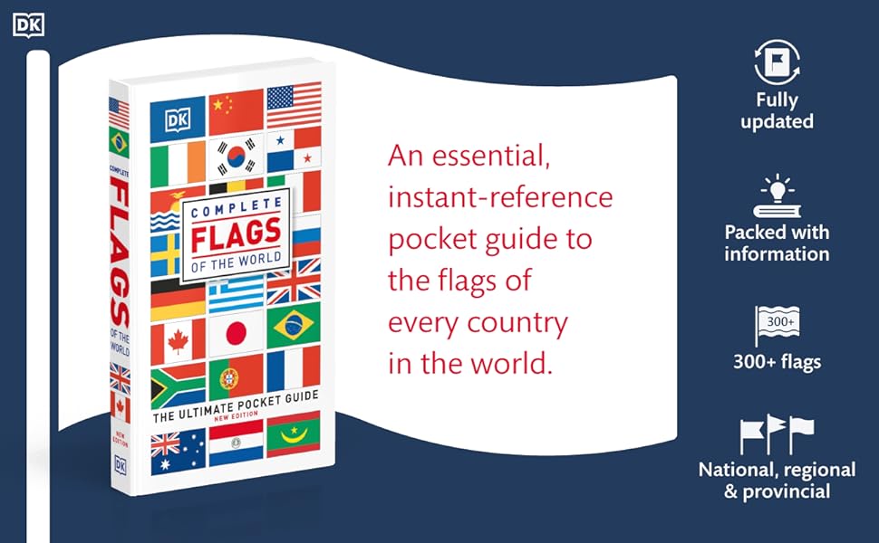 Complete Flags of the World The Ultimate Pocket Guide DK 9780744045628 Books