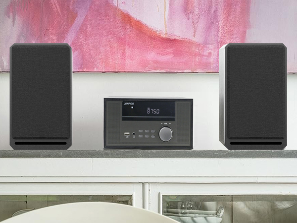 Amazon.com: Home Stereo System,LONPOO Audio Amplifier and