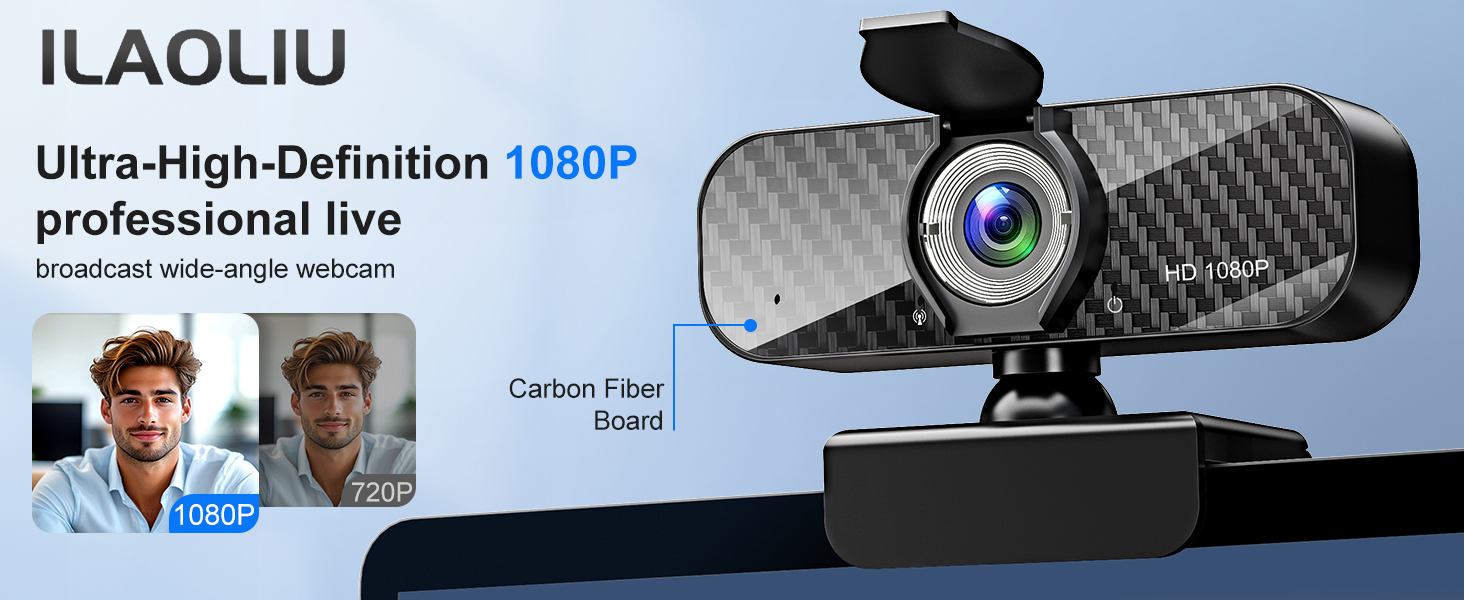 computer camera with microphone for desktop