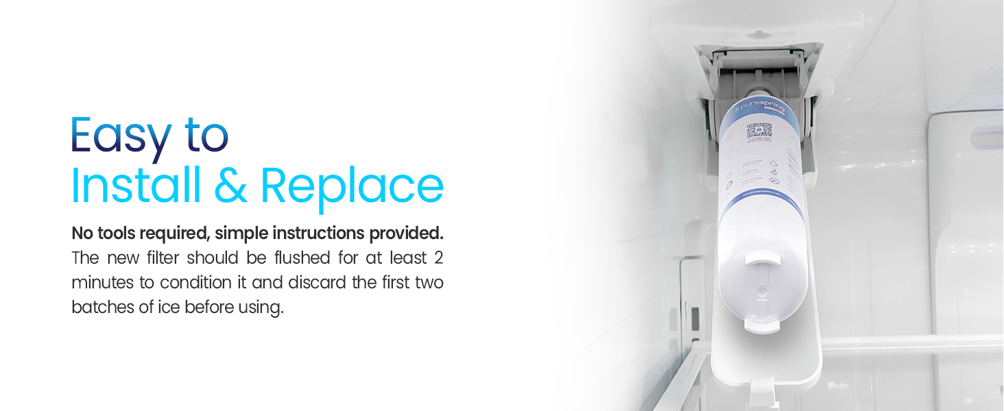 PureSpring NSF 42 Certified Replacement Refrigerator Water