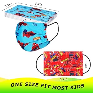 kids face mask disposable