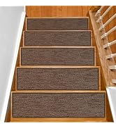 SMILOOL Stair Treads Non Slip for Wooden Steps Indoor 10
