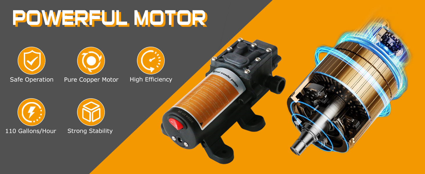 portable fuel pump 12v