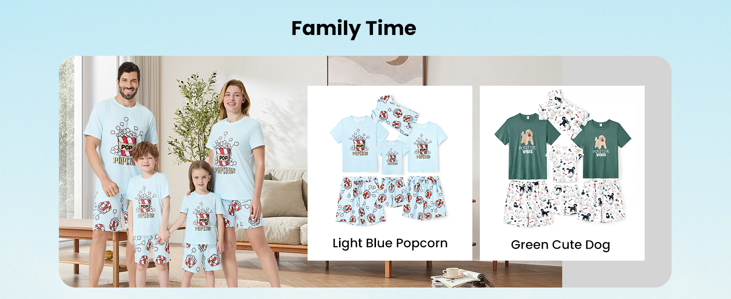 family matching pajamas