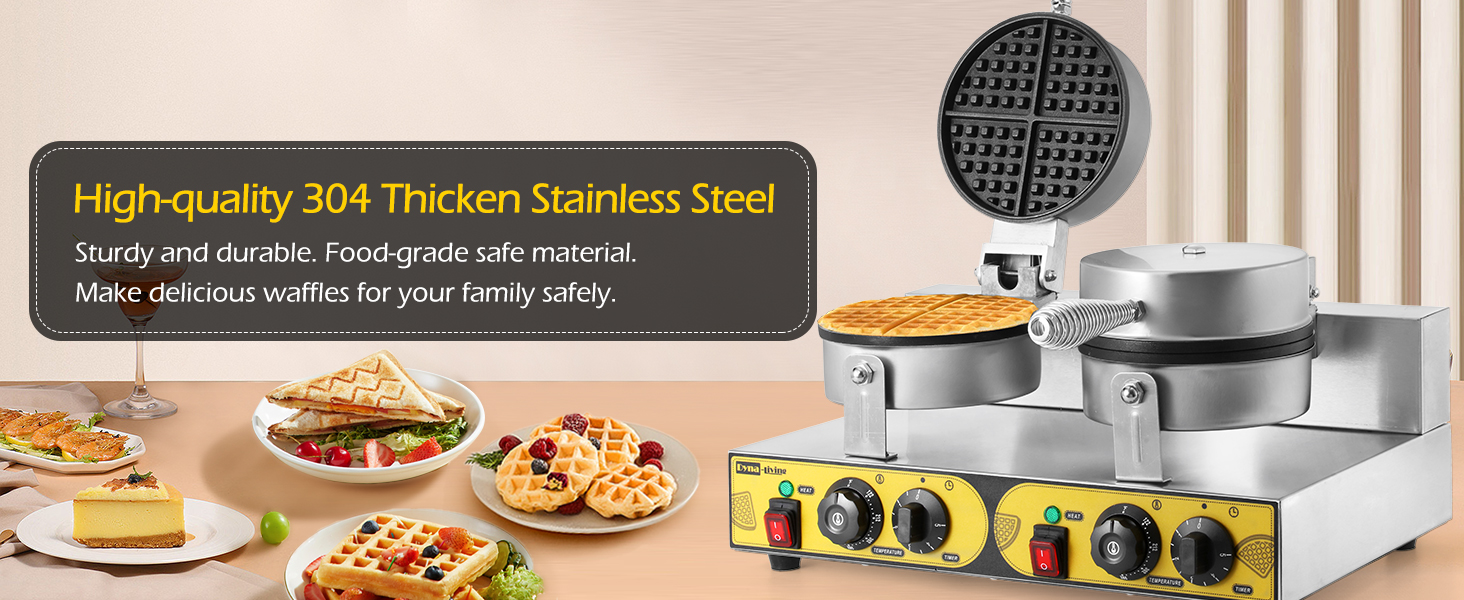 commercial waffle maker restaurant 