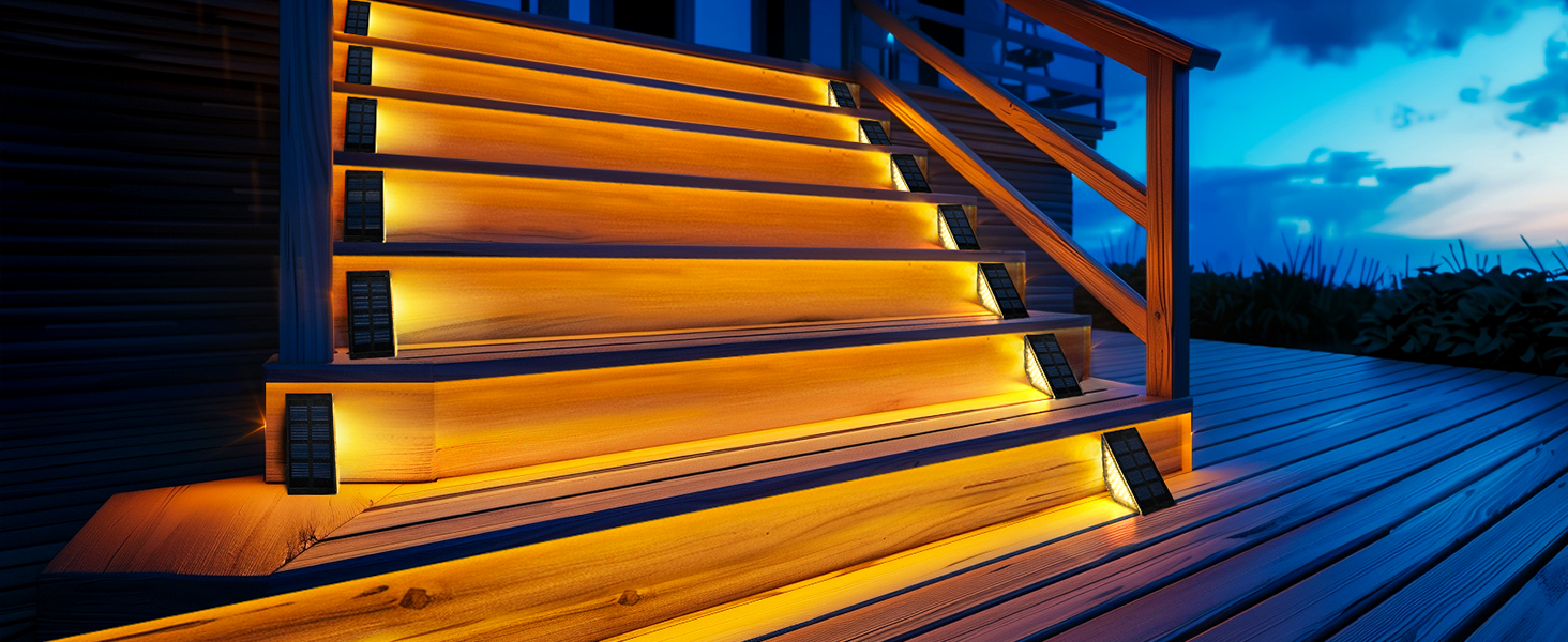 solar step lights