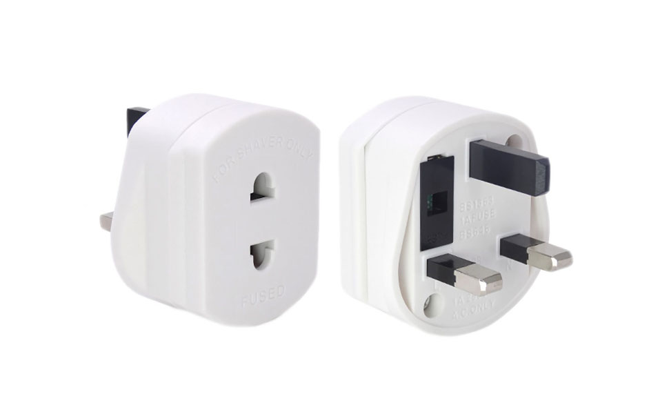4 pack universal power adapter for different countries uk europe to