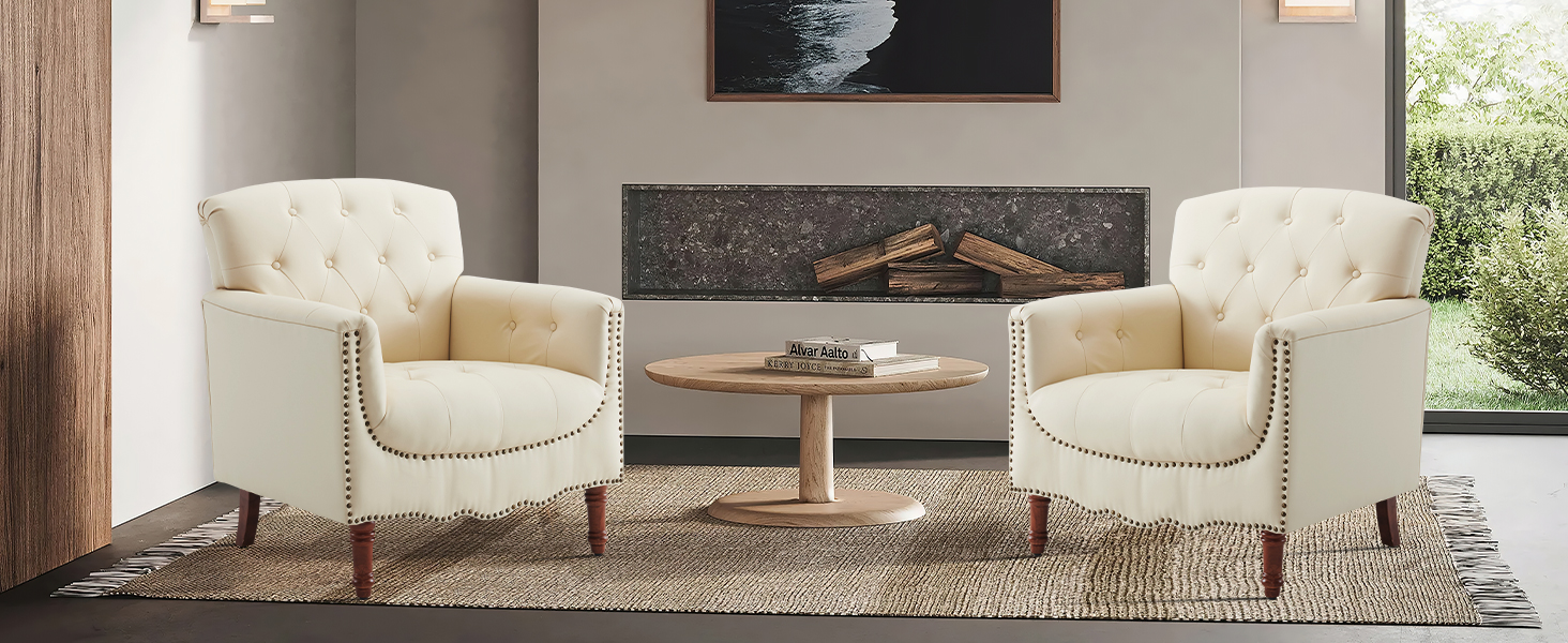 PU leather Accent Chair