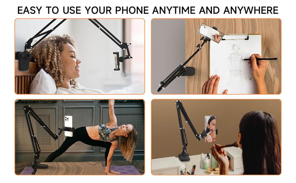 Long Arms Clamp Clip for Office Desk
