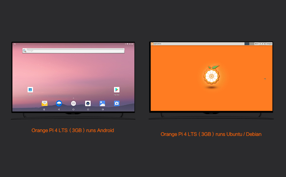 Orange Pi 4 LTS 3G16G Run System Image