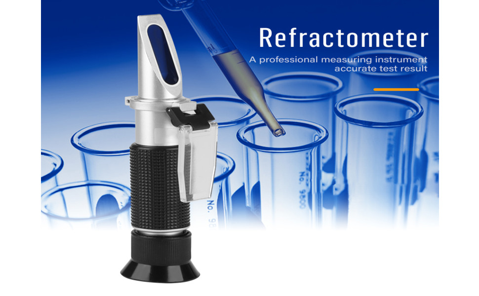 Professional Hand Held Accurate Refractometer Salinity Refractometer 0