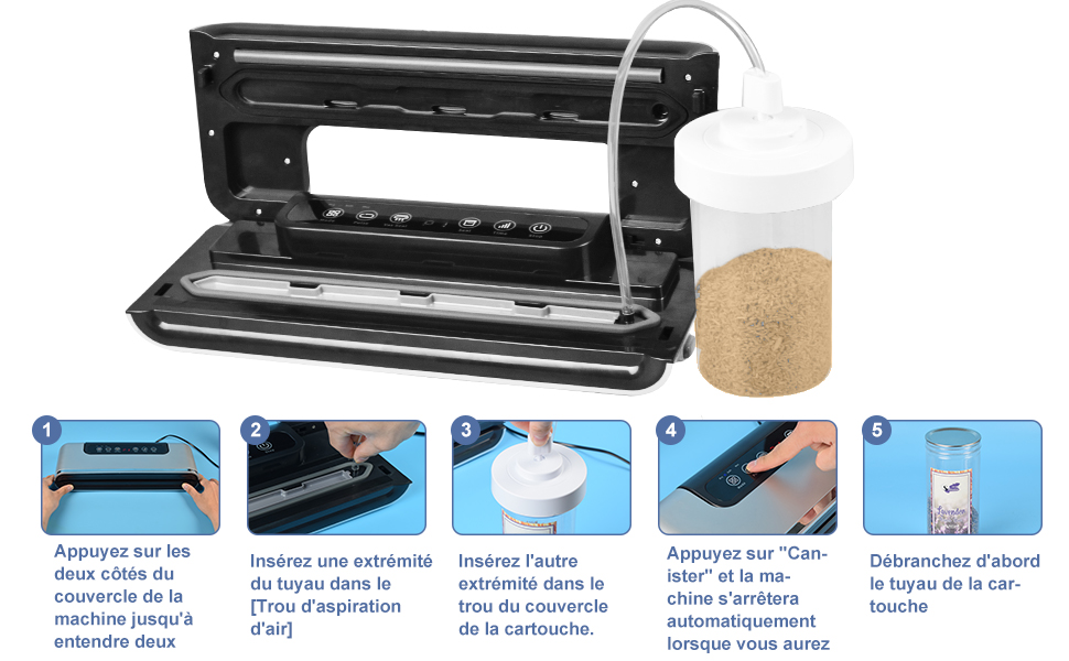 Machine Sous Vide Alimentaire Pour éConomiseur De Nourriture,Appareil