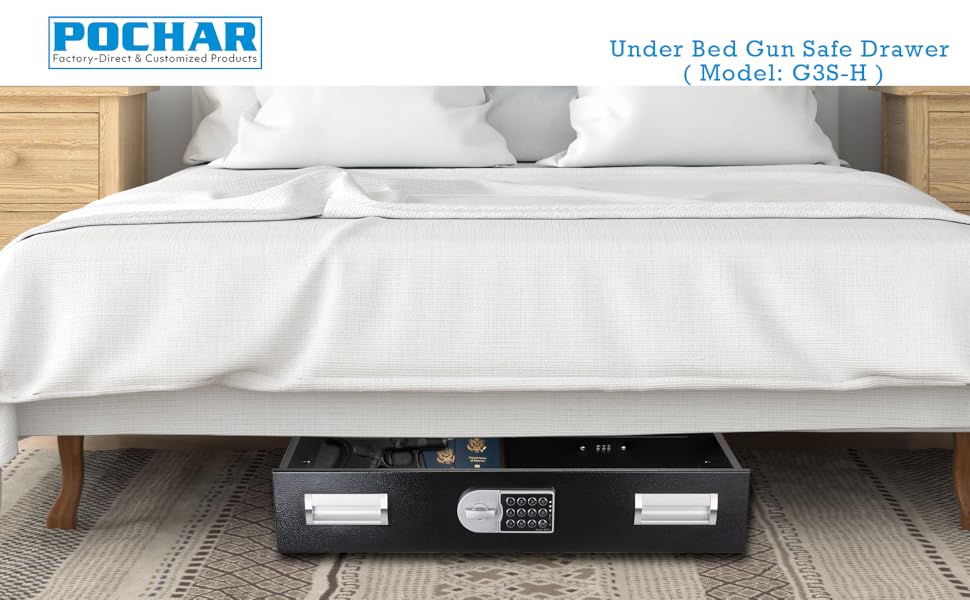 G3S-H Under Bed Gun Safe Drawer