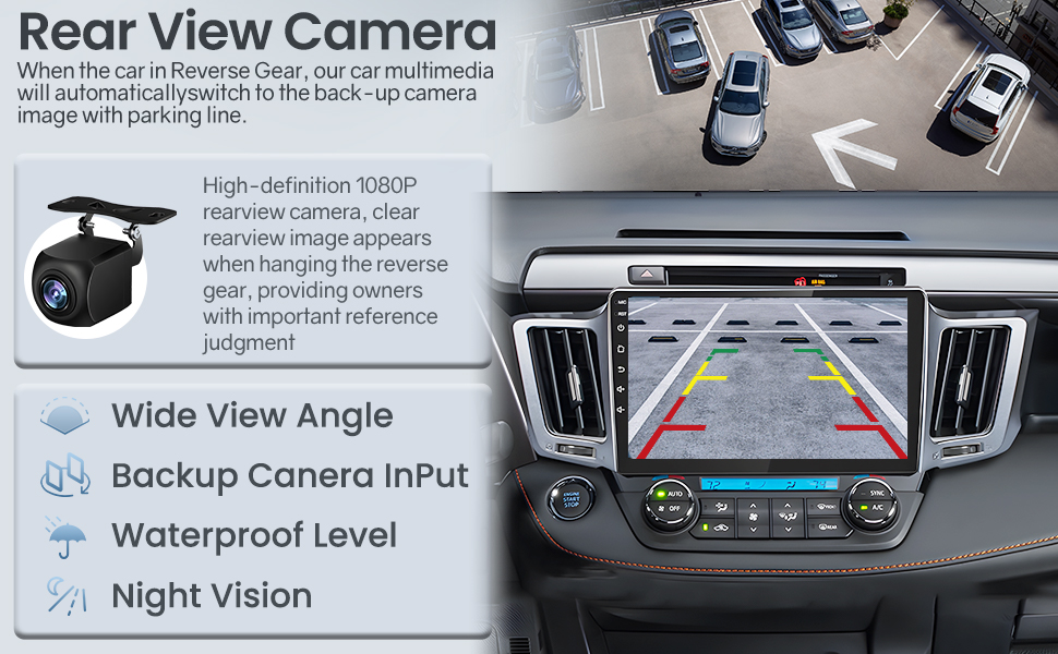 1080P AHD Rear View Camera