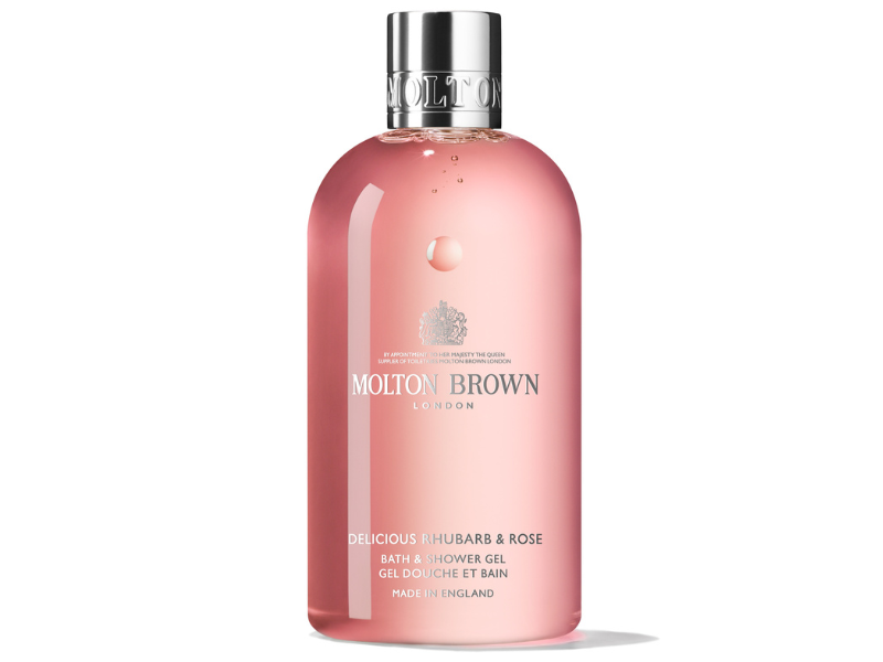 Molton Brown Delicious Rhubarb & Rose Bath & Shower Gel 300 ml 12 womens mens shower gel women's men's sets care man ladies travel old pamper gifts birthday spa