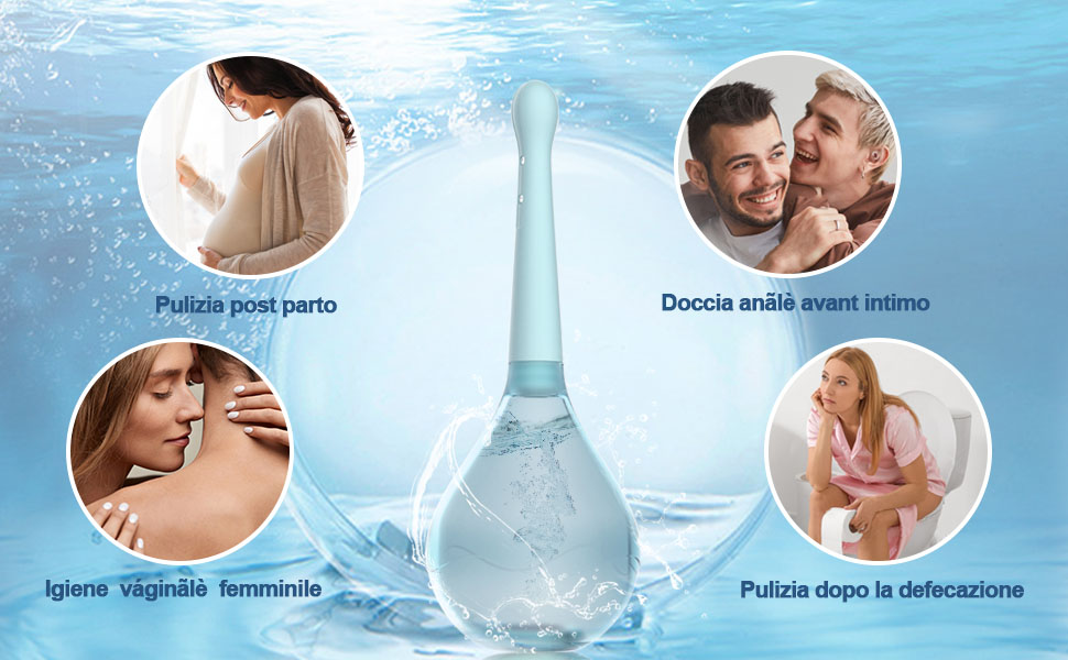 150ml Clistere Adulto Anale,Peretta per Clistere Adulti per Prevenzione del Riflusso Per Doccia 150ml Clistere Adulto Anale,Peretta per Clistere Adulti per Prevenzione del Riflusso Per Doccia