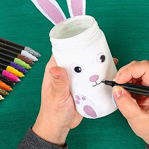 permanent acrylic paint pens mosaiz, markers for jars decorating, DIY crafts markers, art markers