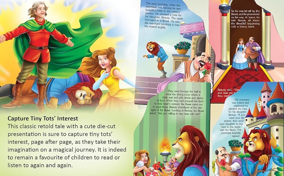 Beauty and the Beast- Wonderful Story Board Book, 9350897628