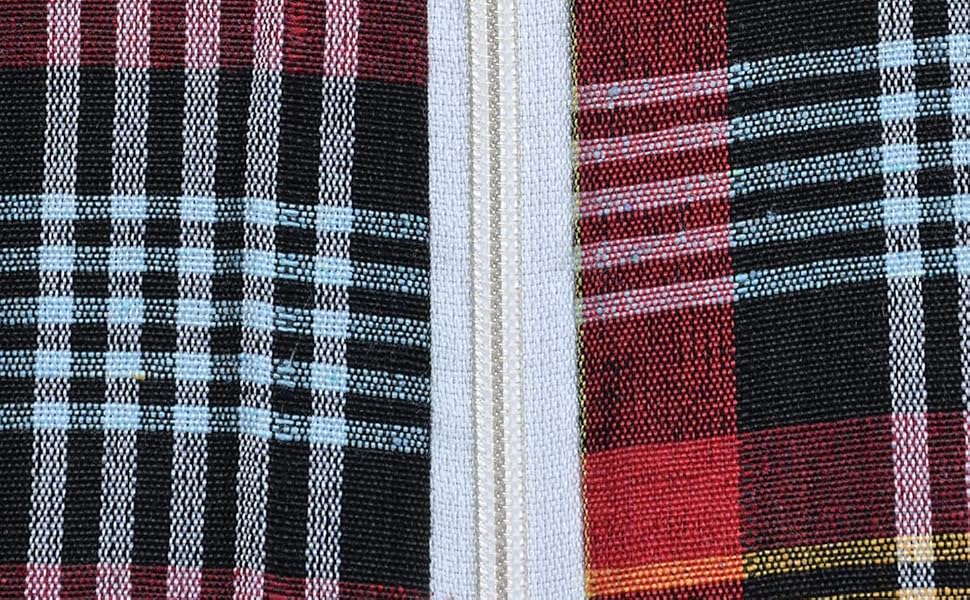 Fine zips are used which lasts for the year