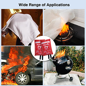 Emergency fire blanket 