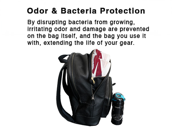 Ornadi antimicrobial bacteria odor proof wet gym clothes bag travel laundry pack pouch waterproof 
