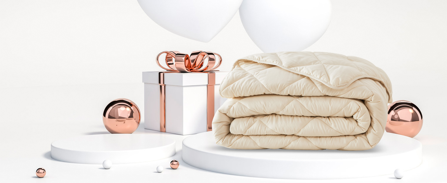 ENJOHOS Extra Large King Beige Comforter & Pillow Cases Set 4c7a2ca4 3fc6 41d9 910c 837409be181a. CR0,0,1464,600 PT0 SX1464 V1