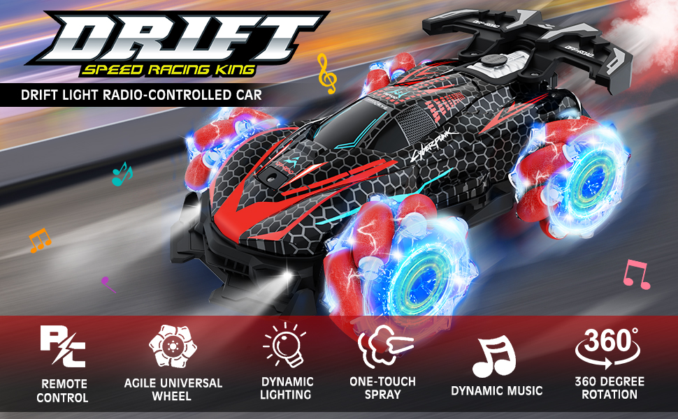 Gesture Sensing RC Cars