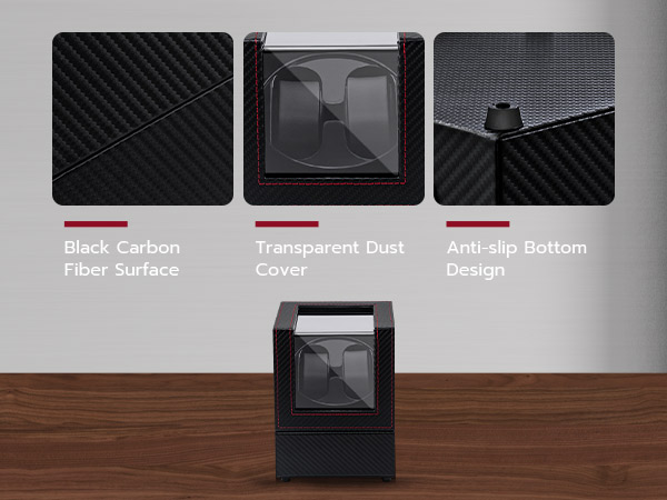 Black Carbon Fiber Surface