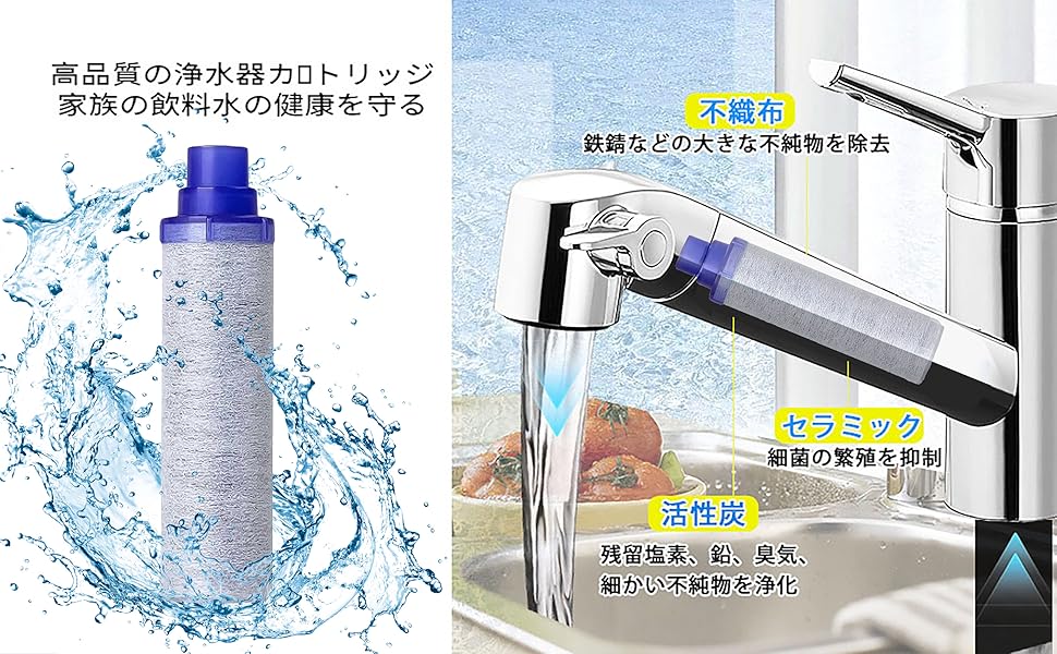 【すぅ】INAX 浄水器カートリッジ JF-K12-A 2個入り Amazon | 【純正品】JF-K12-A浄水器カートリッジ 15+2物質除去
