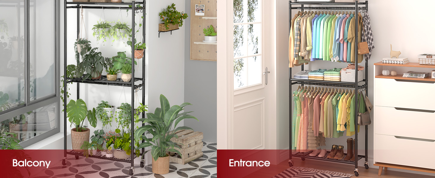 clothes rack