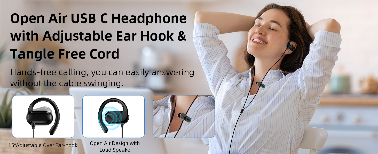 usb c over ear headphones