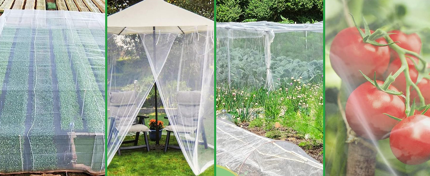 10x50FT Garden Netting Ultra Fine Garden Netting Mesh