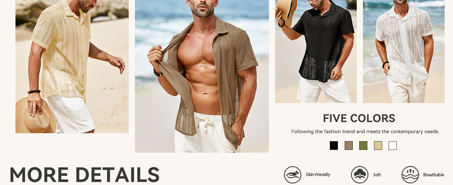 casual button down shirts for men