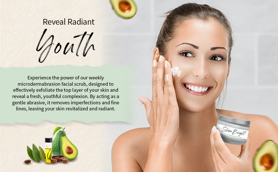 2 Pack: Shine Bright - Microdermabrasion Facial Scrub