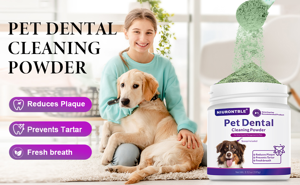 dog teeth cleaning powder  pet lab co dental powder