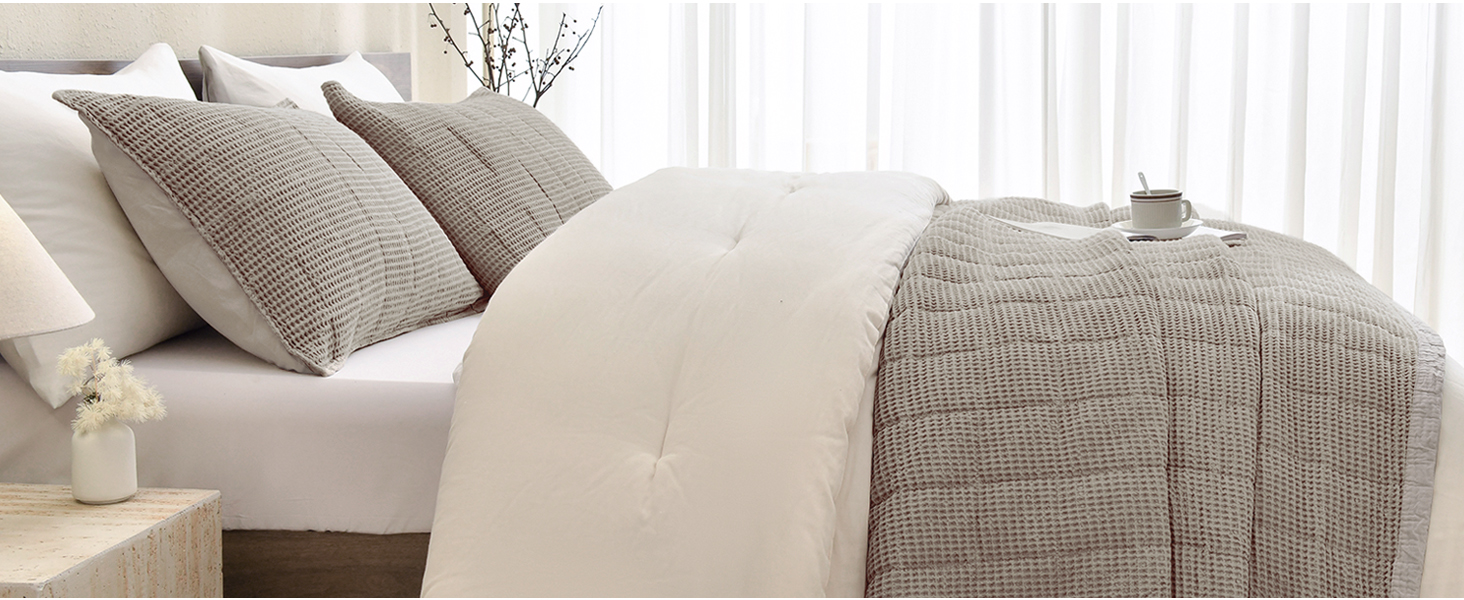 Sanracie Oversized King Bedspread 100% Cotton Waffle Weave Quilt for All Seasons
| Sanracie Oversized King Bedspread 4c946532 Ca76 4097 8cf4 0f79a0f48f28. CR0,0,1464,600 PT0 SX1464 V1