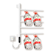 Electric Heated Towel Warmer Rack, Swivel Wall Mounted Electric Towel Warmer Rack